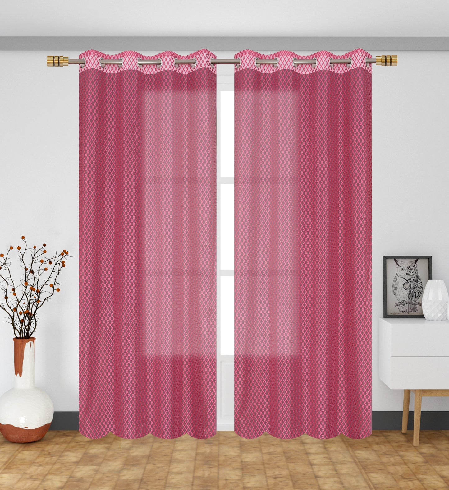 CROSS NET CURTAINS