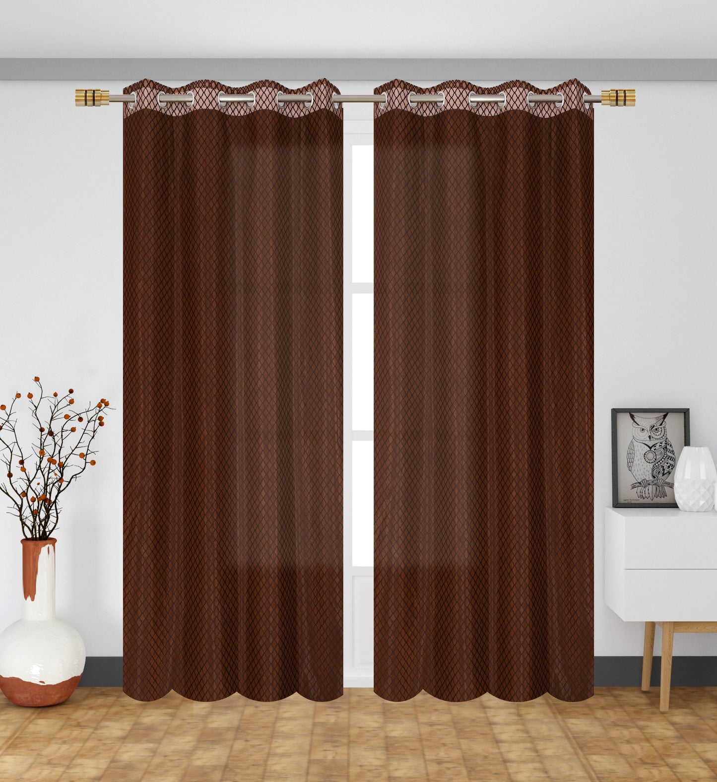 CROSS NET CURTAINS
