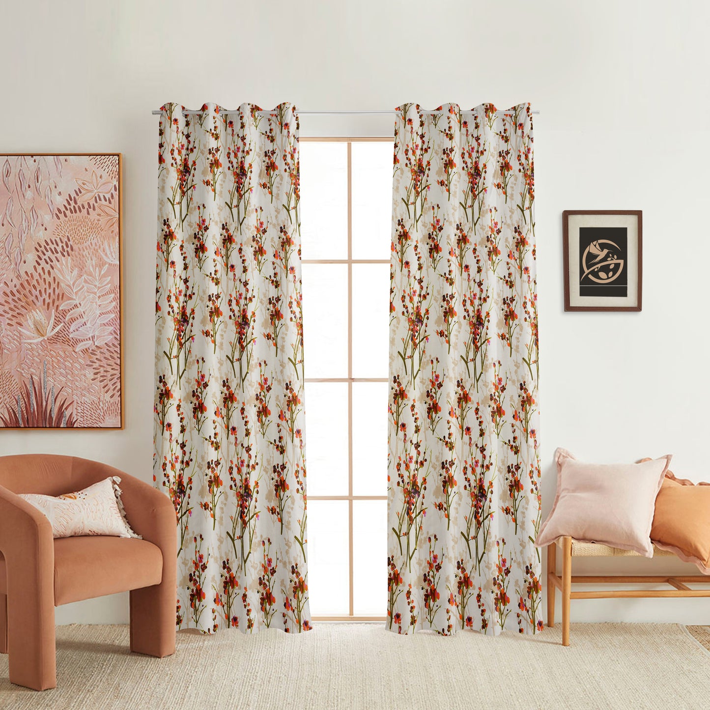 TULSI PRINT CURTAIN